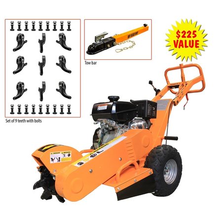 POWER KING PowerKing PK0803-TB Kohler Stump Grinder PK0803-TB